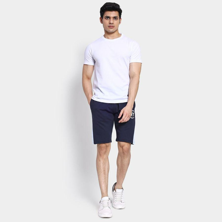 Men's Bermudas , काला, large image number null